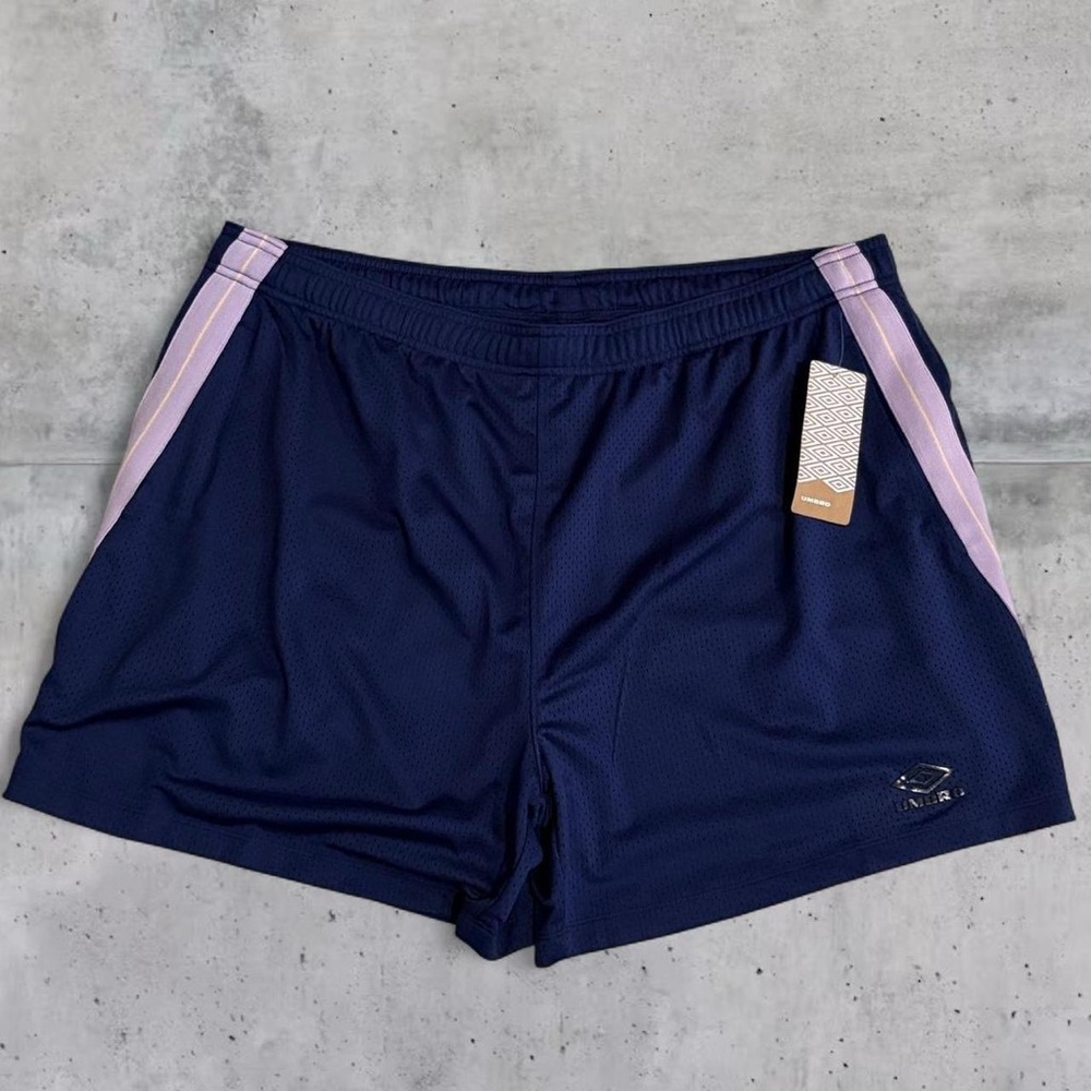 NEW $50 Umbro Mesh 5” inseam shorts XXL